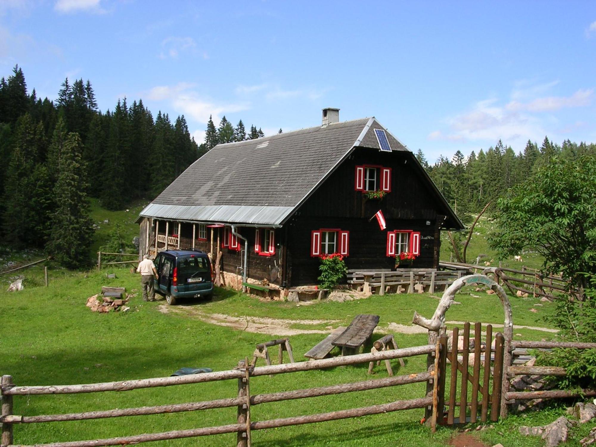 Ferienbungalow Mountain View Wood Spital Am Pyhrn Buitenkant foto