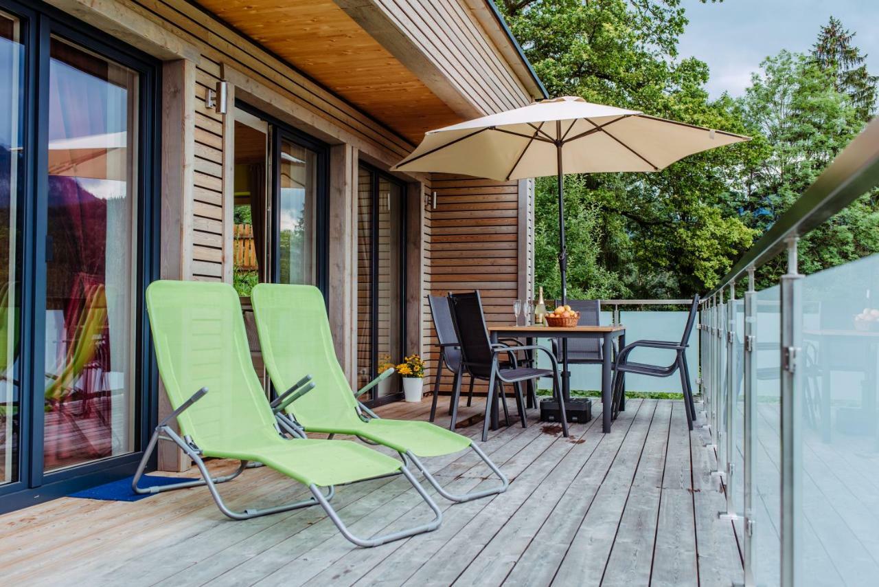 Ferienbungalow Mountain View Wood Spital Am Pyhrn Buitenkant foto